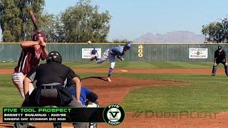 RHP/SS Barrett Skaugrud, ASU commit, Sandra Day O’Connor (AZ) 2021, Five Tool Baseball Prospect