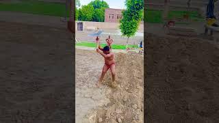 how to make desi arena for workout#mudman#kushtipehlwan#shorts