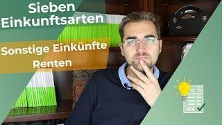 Sonstige Einkünfte - Renten - Was du wissen musst!