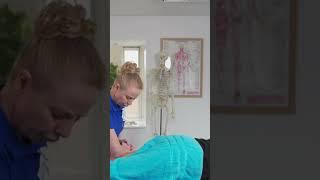 Forearm Massage to the Hamstrings - #massage techniques