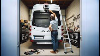 Mercedes Sprinter W906: Full Rear View Upgrade with Backup Camera Installation