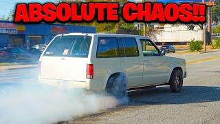 Greensboro Cars & Coffee RECKLESS Pullouts & FULL SENDS!! - October 2024