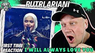 PUTRI ARIANI With A Beautiful Cover of WHITNEY HOUSTENS i will Always Love you [ Reaction ] | UK 