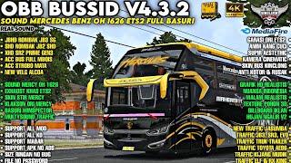 OBB BUSSID V4.3.2 SOUND MERCY OH 1626 FULL BASURI | GRAFIK HD4K REALISTIS | BUS ROMBAK | Buissid