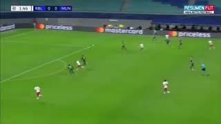 angelino goal rb leipzig vs man uth ucl2020