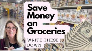 Save on Grocery Shopping | At The Store & Home