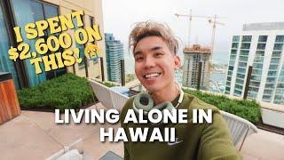 Living Alone in HAWAII in my 20s Vlog (what I eat in honolulu + day in my life)