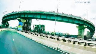 Most Satisfying Chittagong City drive view || Flyover to Tigerpass Circle ||