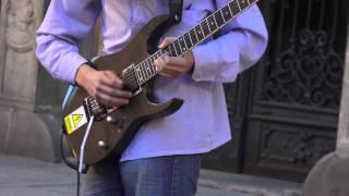 Kamil Yugol Groblewicz, AMAZING street electric guitarist performance compilation! PART 1