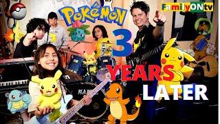 Family Play POKEMON Theme Song 3 YEARS LATER  and this happened  - FamilyONtv 2022