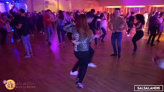 Christian & Val social dancing Salsa @ El Sol Warsaw Salsa Festival 2019