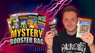 Wir öffnen so lange Pokemon Mystery Booster Bags, bis wir Vintage ziehen! Episode 1