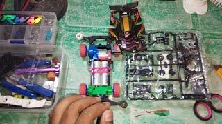 Hasil rakit Tamiya Super II lowbudget MANTAAP ,#mini4wdindonesia #mini4wdlowbudget #mainanmini4wd