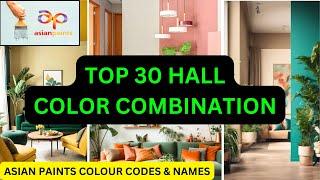 Discover BEST Color Combinations For Your Hall With Asian Paints | Hall painting colours with codes