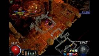 Path of Exile-Prophecy League- Assassian Tornado Shot Uber Atziri - 流亡黯道 預言聯盟 刺客龍捲射擊 綠門