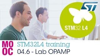 STM32L4 training: 04.6 Analog peripherals - Hands-on OPAMP