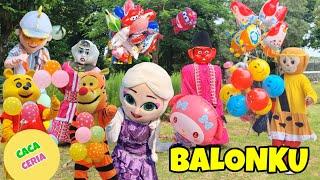 BALONKU ADA LIMA REMIX| ONDEL ONDEL DAN BADUT JOGET LAGU BALONKU ADA LIMA REMIX