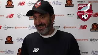 POST MATCH INTERVIEW- Jono Greening vs Chester FC