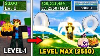 Beating Blox Fruits as Noob Bacoon | Full Angel V4 Awakened | Using Every Leopard & Dough Fruit