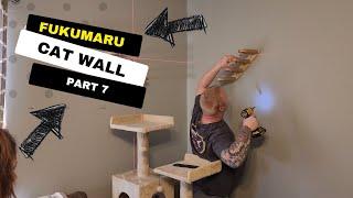 We Are Building A Fukumaru Cat Furnature Wall: Part 7 Mounting Each Piece