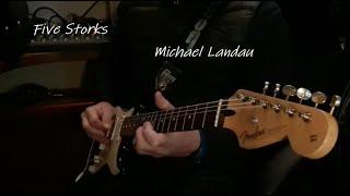 Michael Landau "Five Storks" Guitar Cover Improvisation...