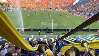 BOCA SARMIENTO DESDE LA 12 l TROMPETAS Y FIESTA EN LA TRIBUNA