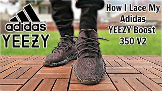 How I Lace My Adidas Yeezy Boost 350 V2