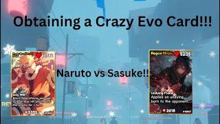 I Hit On This Crazy Evo Card In Anime Card Battle