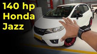 These guys modified a Honda Jazz diesel to produce 140hp and 300Nn torque!