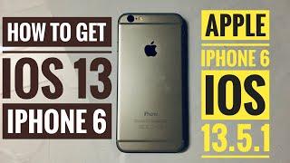 HOW TO GET IOS 13 ON IPHONE 6 !!