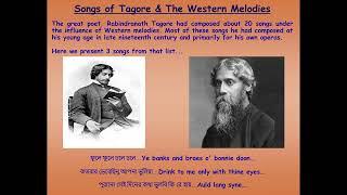 Songs of Tagore & Western melodies