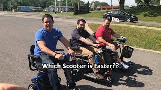 Which Mobility Scooter is Faster??