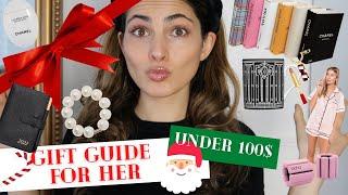 LAST MINUTE CHRISTMAS GIFT GUIDE FOR HER  (2021)  LUXURY GIFTS UNDER 100 $