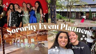 Oklahoma State sorority Event Planner | Realistic day in my life!