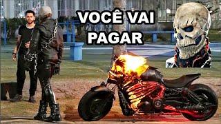 PEGAD!NHA: Motoqueiro Fantasma INACREDITAVEL O Que Ele Fez... Ghost Rider Prank