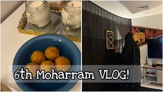 6th #moharram VLOG || Aj Ki majlis mai ami ne noha parha️ || Taani Rixvi || VLOGS