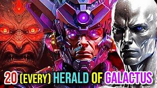 25 (Every) Galactus's God-Like Heralds, Who Fed Entire Planets To Their Master - Explored