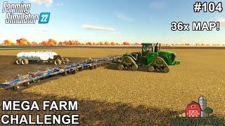 ANHYDROUS AMMONIA APPLICATION & FEEDING THE COWS! | Spring Creek, ND | Farming Simulator 22 #104