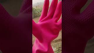 Household rubber gloves. We believe in quality#industrial#handcare#shorts