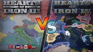 THE WORST HEARTS OF IRON GAME! HOI3 VS HOI4 1.0! WHICH ONE IS BETTER? - Hearts of Iron 3 in 2021