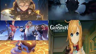 4k Edit of All Cutscenes in Paralogism Event|| Albedo Cutscene||Escoffier Cutscene|| Durin Cutscene