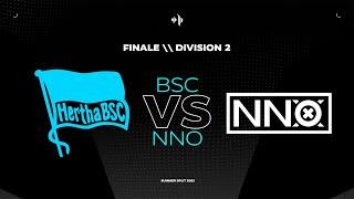 BSC vs NNO | Finale - Division 2 | Strauss Prime League Summer Split 2022