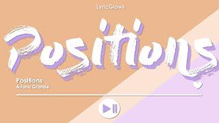 Positions (lyrics) - Ariana Grande