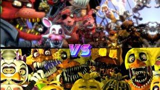 Team Foxy vs Team Chica!!!