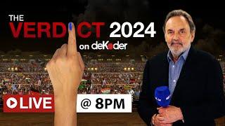 Election Results Live with Prannoy Roy & Team | The Verdict 2024 on deKoder | #ResultsWithdeKoder