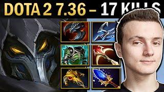 Sven Gameplay Miracle with Satanic and 17 Kills - Dota 2 7.36