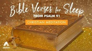 Psalm 91: Bible Verses for Sleep with Relaxing Music | Let Go & Be Still with Angels To Protect You