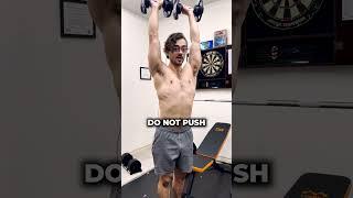 How To Do Dumbbell Shoulder Press #shoulderpress #shoulderworkout #dumbbellshoulderpress