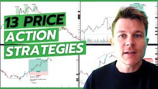 The 13 best PRICE ACTION strategies to find great trades