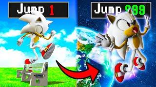 Every JUMP MULTIPLIES for HYPER SONIC in GTA 5 RP